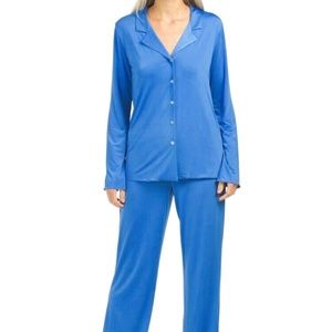 NEW! JOSIE NATORI SAPPHIRE BLUE PAJAMA SET